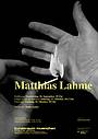Einladungsflyer Matthias Lahme